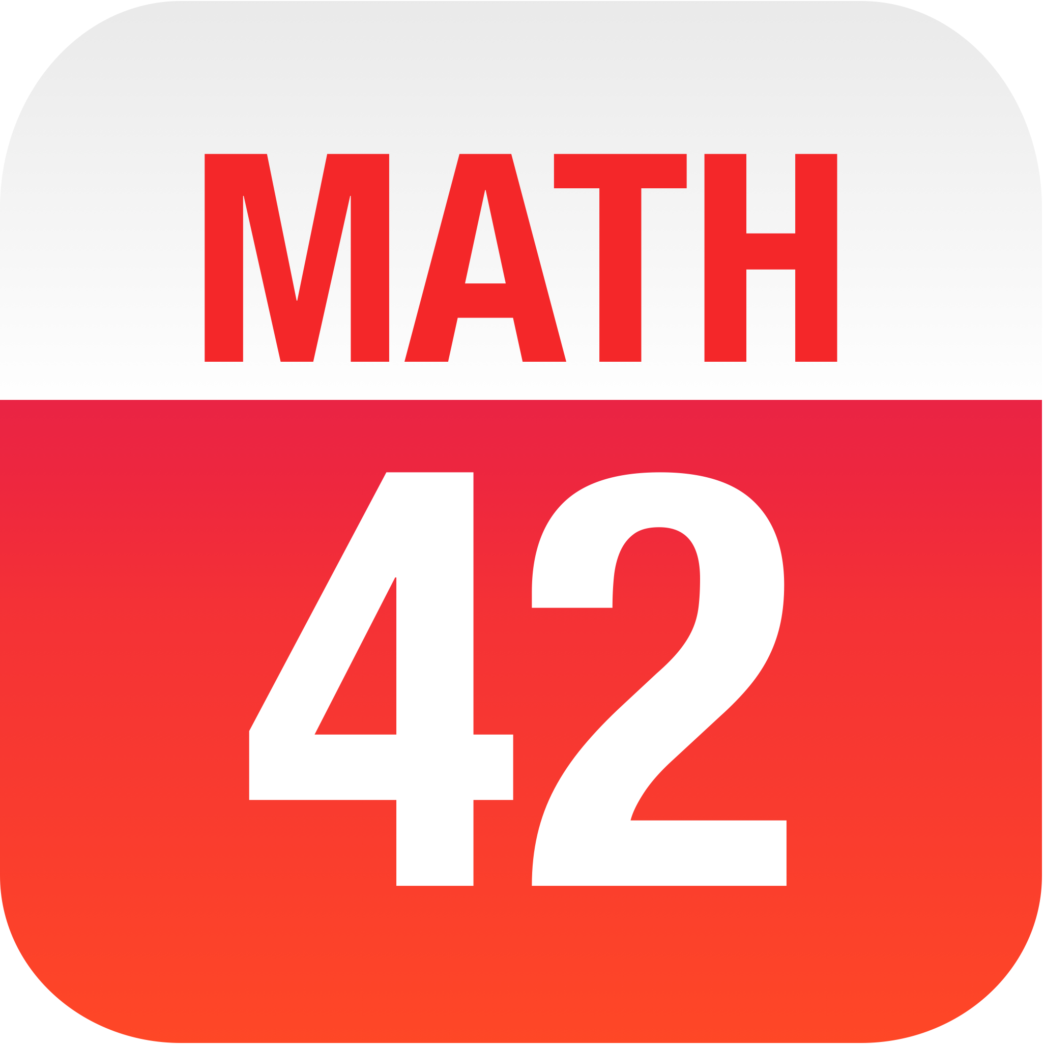 MATH 42 logo