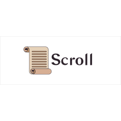 Scroll logo