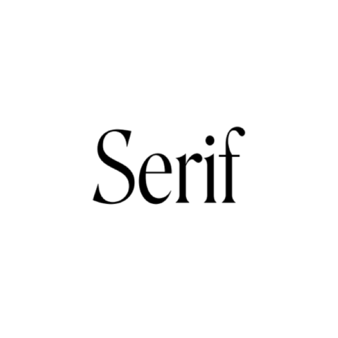 Serif logo