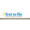 First To File (company) logo