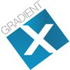 Gradient X logo