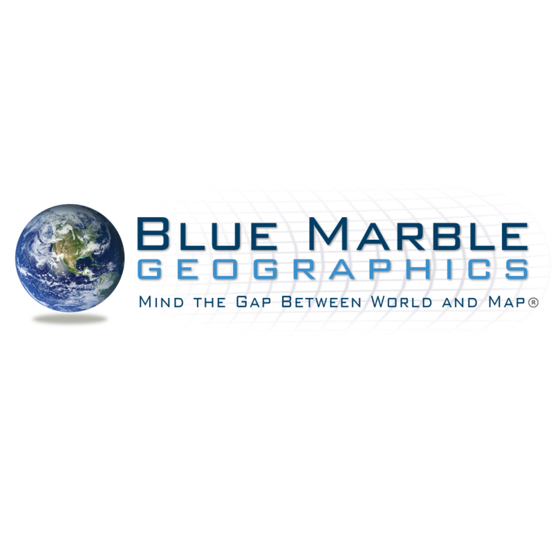 Blue Marble Geographics logo