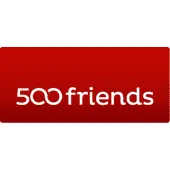 500Friends logo